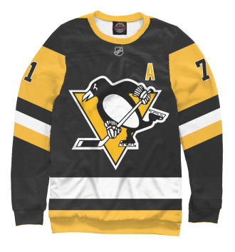 Мужской Свитшот Малкин Форма Pittsburgh Penguins 2018