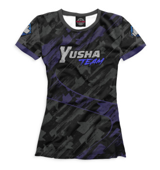 Женская Футболка Yusha Team