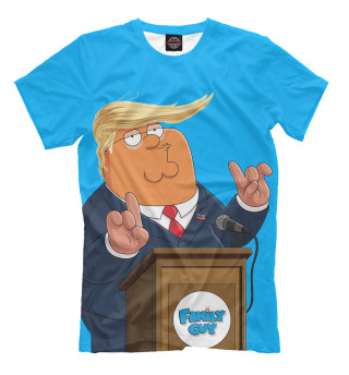 Мужская футболка Питер Гриффин Трамп