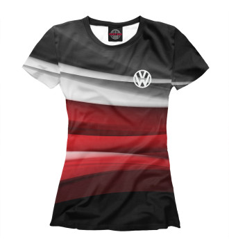 Женская Футболка Volkswagen sport