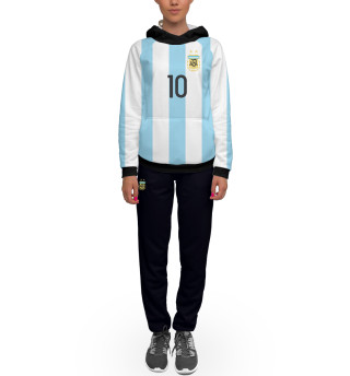 Женский спортивный костюм Месси Форма Сборной Аргентины