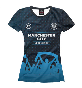 Женская Футболка Manchester City Legendary Uniform