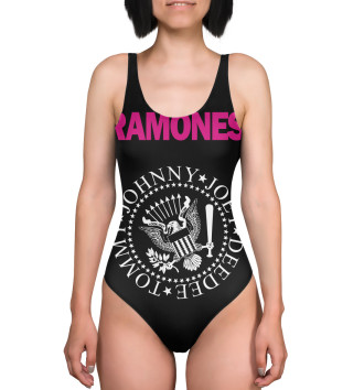 Женский Купальник-боди Ramones pink