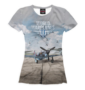 Женская Футболка World of Warplanes