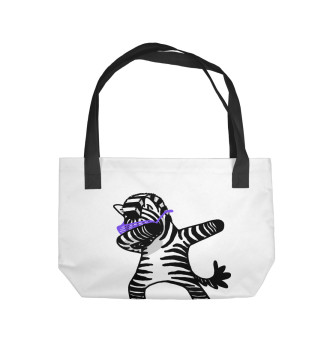 Пляжная сумка zebra dab