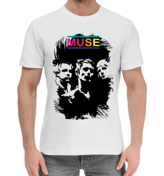 Мужская Хлопковая футболка Muse
