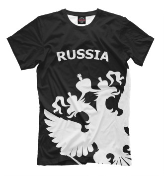 Мужская Футболка Russia Black&White Collection