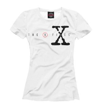 Женская Футболка The X-Files logo