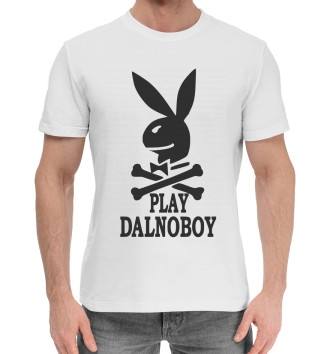 Мужская Хлопковая футболка Play Dalnoboy
