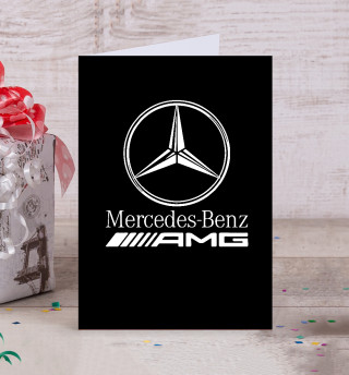 Открытка Mersedes-Benz AMG