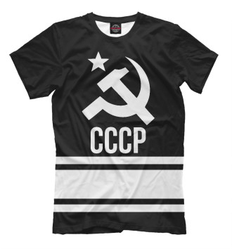 Мужская Футболка USSR Black&White