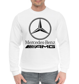 Мужской Хлопковый свитшот Mersedes-Benz AMG