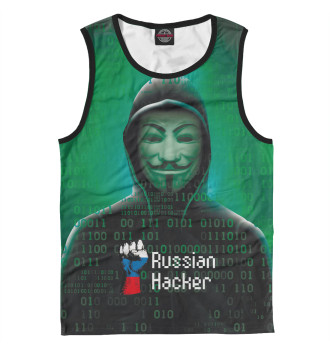 Мужская Майка Russian Hacker