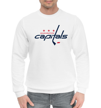 Мужской Хлопковый свитшот Washington Capitals