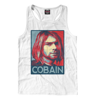 Мужская майка-борцовка Kurt Cobain (Nirvana)