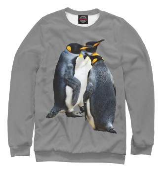 Женский Свитшот Королевский Пингвин
