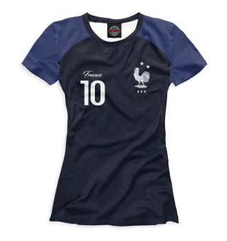 Женская Футболка Килиан Мбаппе - Сборная Франции