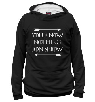 Женское Худи You no nothing Jon Snow
