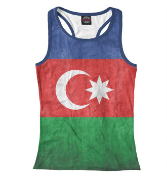 Женская Борцовка Флаг Азербайджана