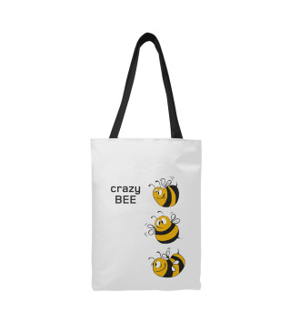 Сумка-шоппер Сумасшедшая пчела