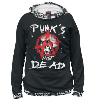 Женское Худи Punk's Not Dead