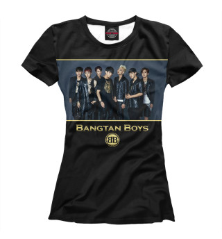 Женская футболка Bangtang Boys (BTS)