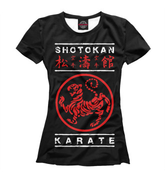 Женская Футболка Shotokan Karate