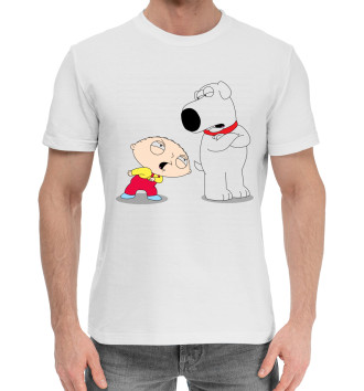 Мужская Хлопковая футболка Family Guy