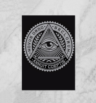 Плакат illuminati