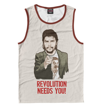 Мужская Майка Революции нужен ты!