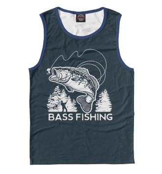 Майка для мальчиков Bass Fishing