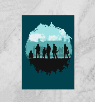 Плакат The Walking Dead