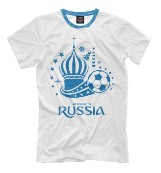Мужская Футболка Футбол России