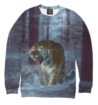 Тигр в лесу