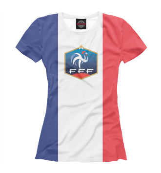 Футболка для девочек Сборная Франции