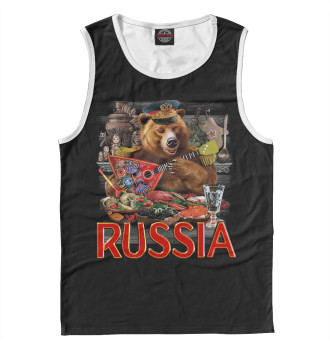 Майка для мальчиков Русский Медведь