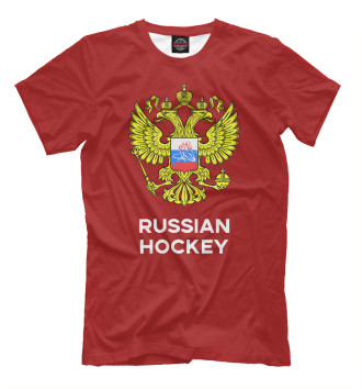 Мужская Футболка Russian Hockey