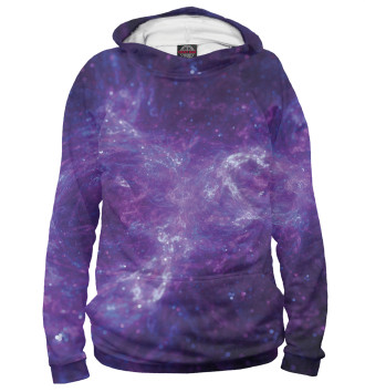 Женское Худи Галактика (purple)