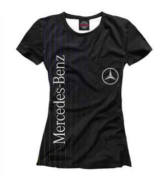 Футболка для девочек Mercedes