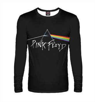 Мужской Лонгслив Pink Floyd: Пинк Флойд лого и радуга