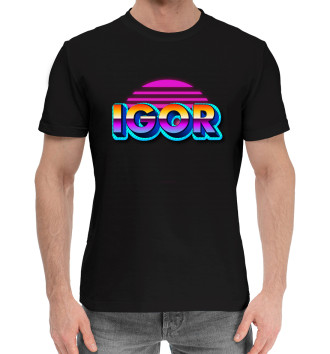Мужская Хлопковая футболка Igor