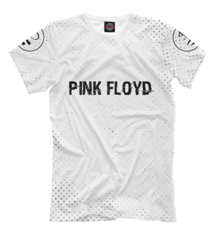 Мужская футболка Pink Floyd Glitch Light лого на рукавах