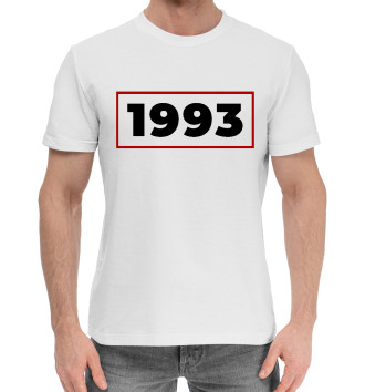 Мужская Хлопковая футболка 1993 - в красной рамке