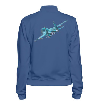 Женский Бомбер Су-35 синий