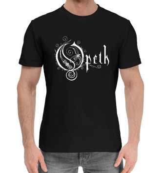 Мужская Хлопковая футболка Opeth