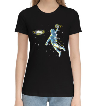 Женская Хлопковая футболка Space Dunk