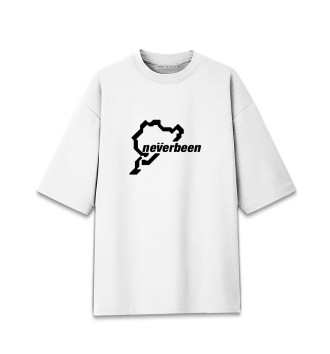 Женская Хлопковая футболка оверсайз Nurburgring