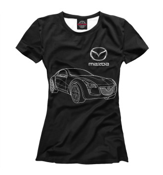 Женская Футболка Mazda / Мазда