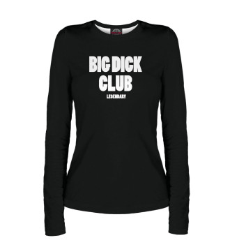 Женский Лонгслив Bic Dick Club