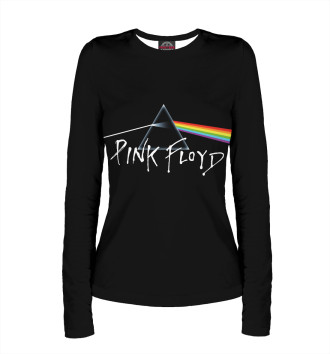 Женский Лонгслив Pink Floyd: Пинк Флойд лого и радуга